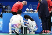 （粤港澳全运会）羽球名将石宇奇因伤退赛 无缘全运会男单四强